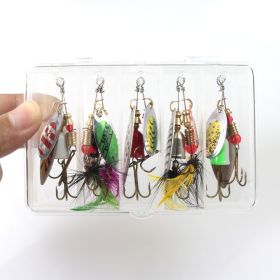 10 Luya Bait Set Rotating Sequins