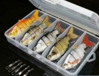 Multi-section Bionic Fake Bait Fish Road