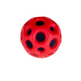 Cross-border Product Holed Balls Foam Solid Elastic Ball Parent-child Interaction Toys (Option: Red About 55g)