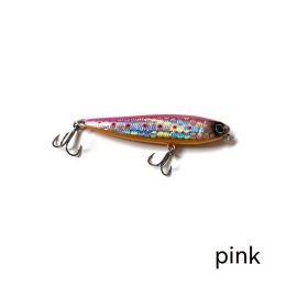 Water Surface Lure Son Dog Topmouth Culter Weever (Color: pink)